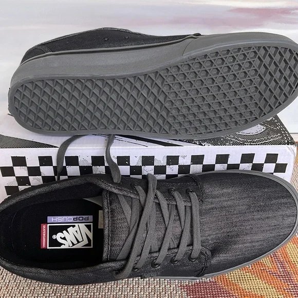 Vans Men’s Skate Chukka Low
Black/Grey/Denim
VN0A4BX45BR
Sneakers - Picture 3 of 16